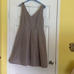 Silver cocktail dress